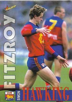 1996 Select AFL #198 Simon Hawking Front
